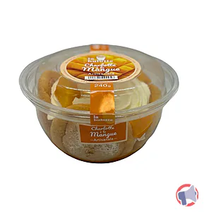 Rappel produit CHARLOTTE A LA MANGUE 240g LA HULOTTE