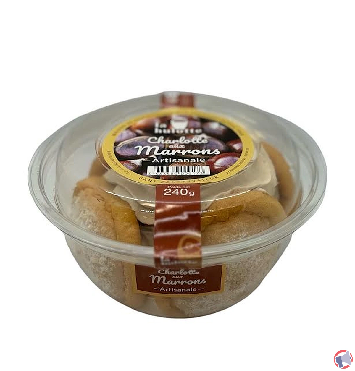 Rappel de produit : charlotte au marron de la marque La Hulotte