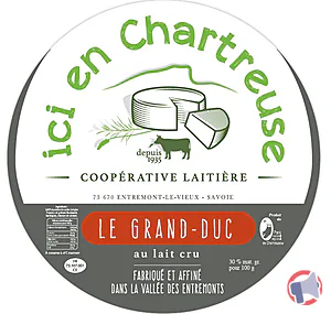 Rappel produit Grand Duc Ici en Chartreuse