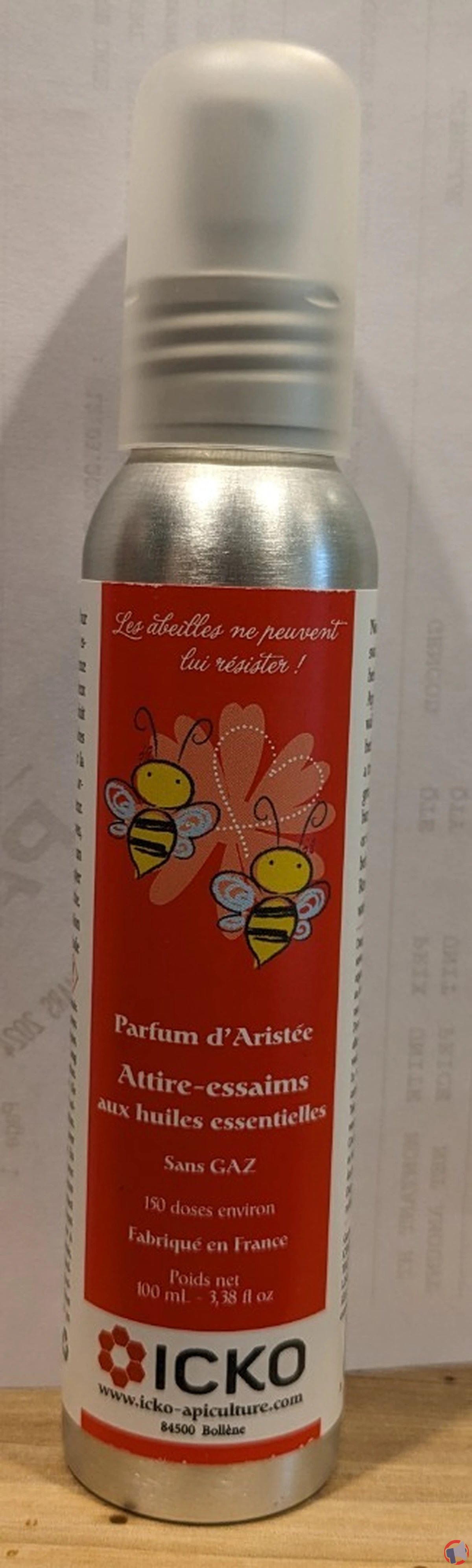 Rappel produit : spray Attire essaim - Parfum Aristée de Icko Apiculture