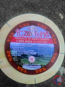 Rappel produit IGAITXIPIA fromage de brebis fermier à pâte molle au lait cru IGAITXIPIA