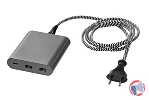 Rappel produit IKEA - Chargeur USB 40 W ÅSKSTORM gris foncé IKEA