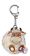 Rappel produit Porte-clé pompon représentant une tête d'animal IMAGIN (photo numéro 2)