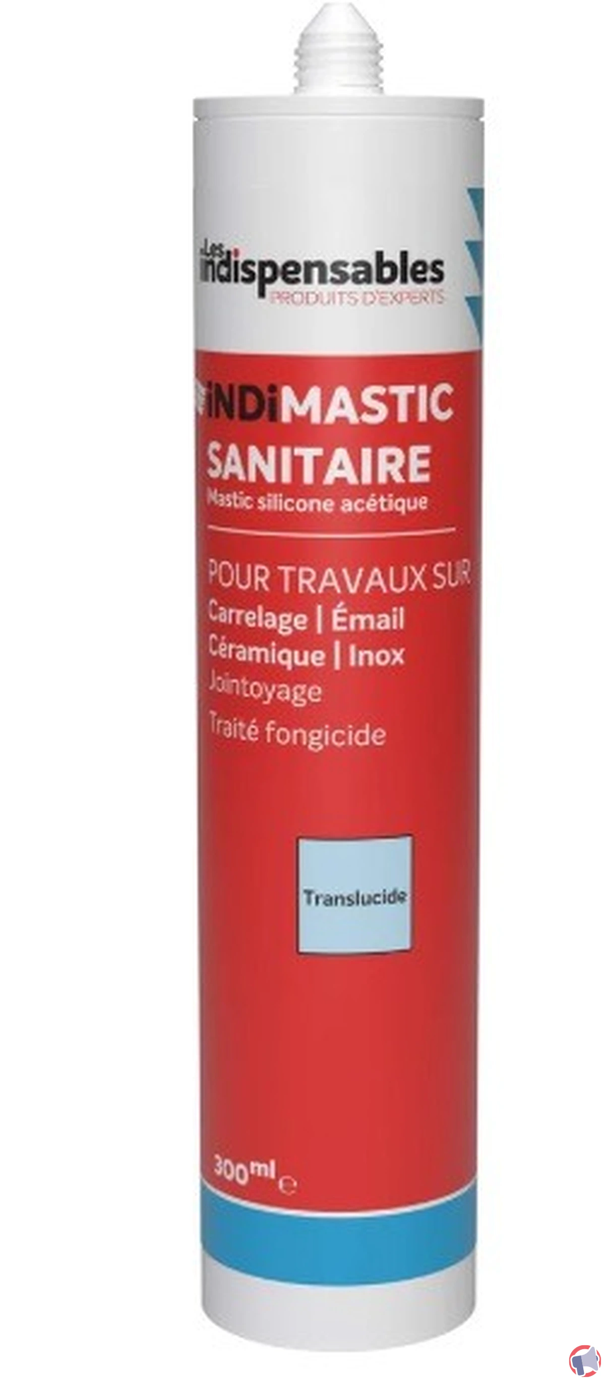 Rappel produit : cartouche de mastic sanitaire Les Indispensables