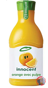 Rappel produit INNOCENT JUS D'ORANGE AVEC PULPE 1.5L INNOCENT