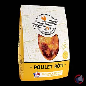 Rappel produit PLT A 1.1KG FX PAC ROTISSOIRE A/SAC INSTANT ROTISSERIE