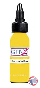 Rappel produit Mélange pour Tatouage INTENZE, stérile, 1OZ/29ml, coloris : Lemon Yellow INTENZE