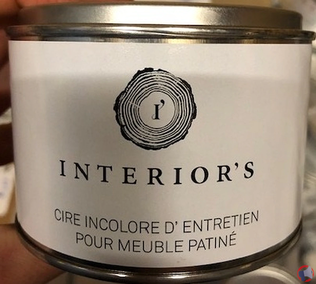 Rappel de produit : Pot de cire incolore de la marque Interior's