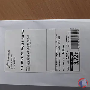Rappel produit Aile de poulet marinée INTERMARCHE