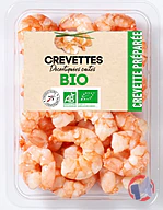 Rappel produit Crevettes natures BIO 100g Intermarché