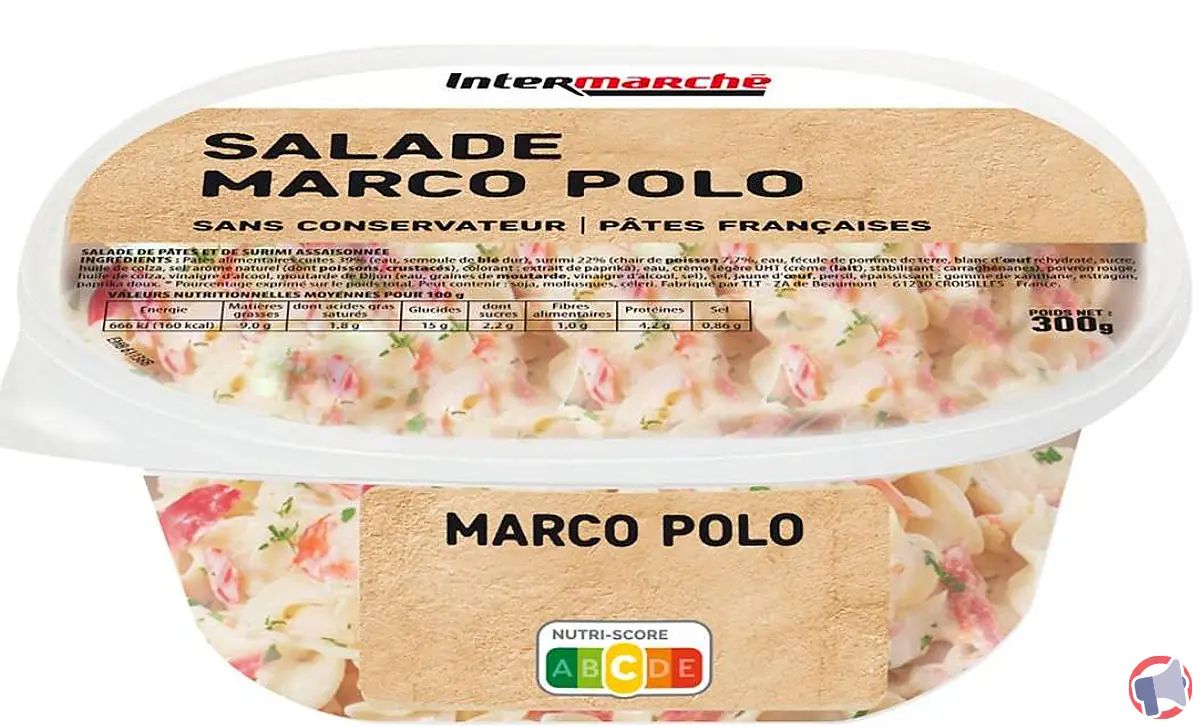 Rappel de salade marco polo intermarche (300 g) : ce qu’il faut vérifier et comment réagir