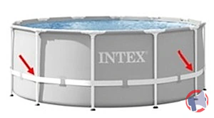 Rappel produit Metal frame pools - Prism frame pools - Ultra frame pools - Ultra XTR pools INTEX