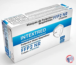 Rappel produit Masques FFP2 x20 INTEXTRED