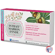 Rappel produit Intrait Marron d'Inde Intrait Marron d'Inde - Jambes Légères - Circulation - Gélule