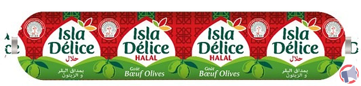 Rappel produit : saveur délice goût bœuf aux olives 500g de la marque Isla Delice