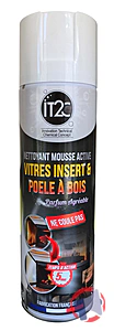 Rappel produit Nettoyant mousse active Vitres inserts poêles à bois AE250 IT2C