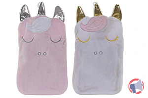 Rappel produit Bouillotte avec housse licorne chat ITEM