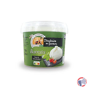 Rappel produit BURRATA ITINERAIRE DES SAVEURS 200G ITINERAIRE DES SAVEURS