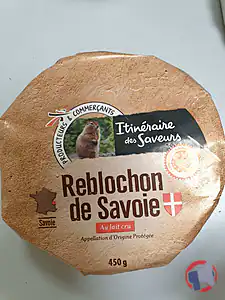 Rappel produit Reblochons de Savoie AOP 450G ITINERAIRE DES SAVEURS