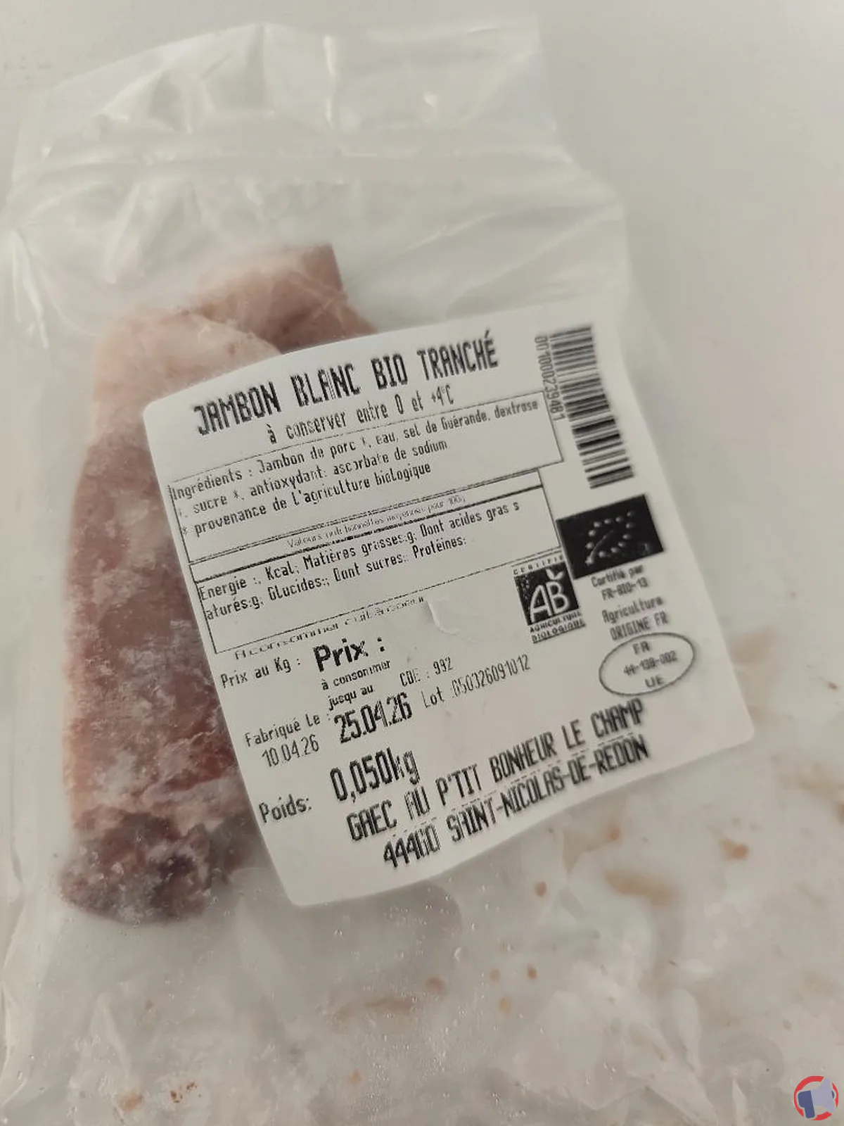 Jambon blanc bio tranche rappelé : enjeux, risques et recommandations pour les consommateurs