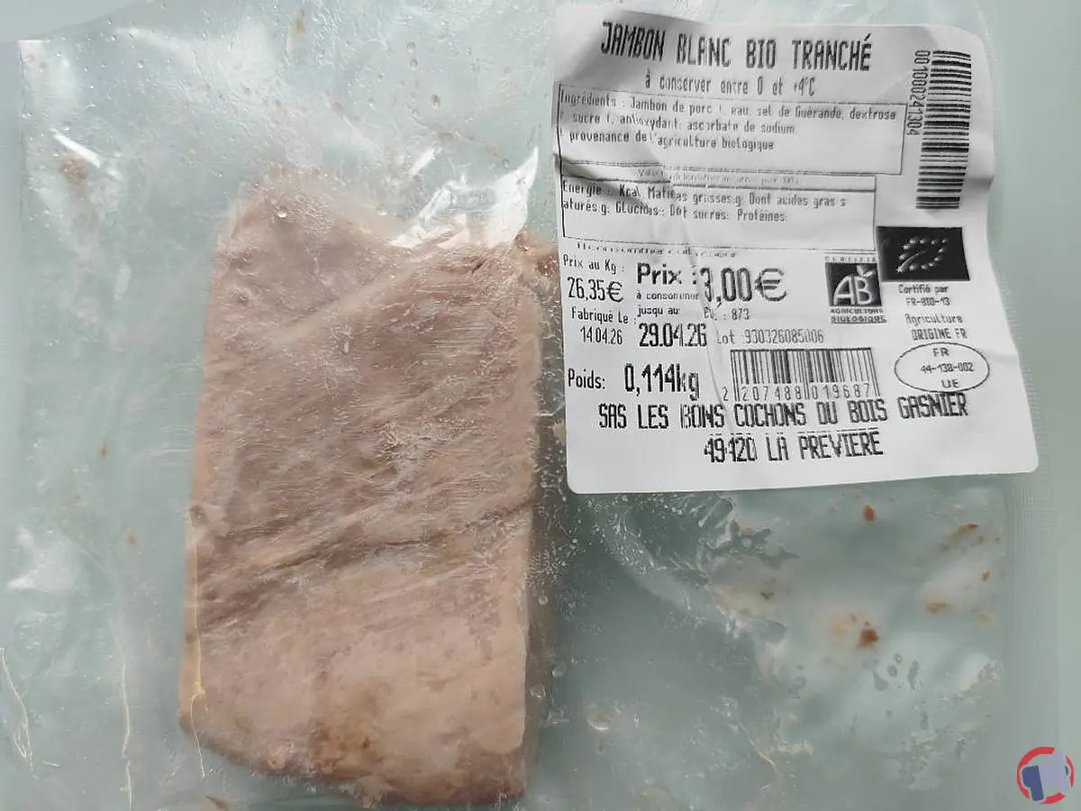 Rappel du jambon blanc bio tranché : risques potentiels pour la santé