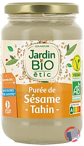 Rappel produit Purée de sésame - Tahin Jardin Bio étic