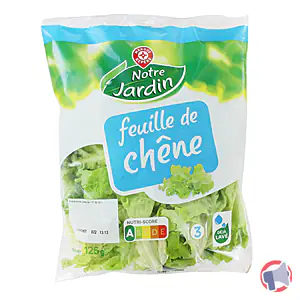 Rappel produit FEUILLE DE CHÊNE 125G NOTRE JARDIN