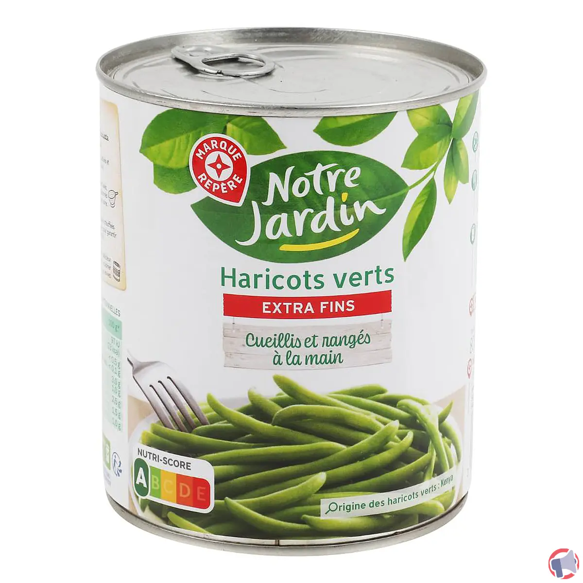 Rappel de haricots verts 'Notre Jardin' pour dépassement de pesticides