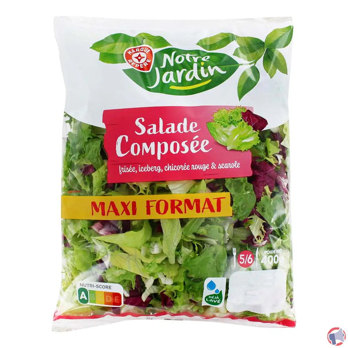 Rappel du produit : Jardin salade composée 400g 22021