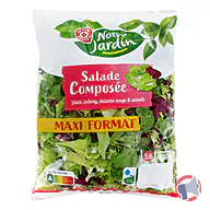 Rappel produit SALADE COMPOSEE 400G NOTRE JARDIN (photo numéro 1)