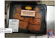 Rappel produit JC DAVID Pavés de saumon rôtis aux épices fumage traditionnel à chaud
