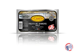 Rappel produit Filets de hareng doux fumé J.C.David