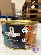 Rappel produit Confit de canard FR Le Gourmand 1240g JEAN LARNAUDIE (photo numéro 1)