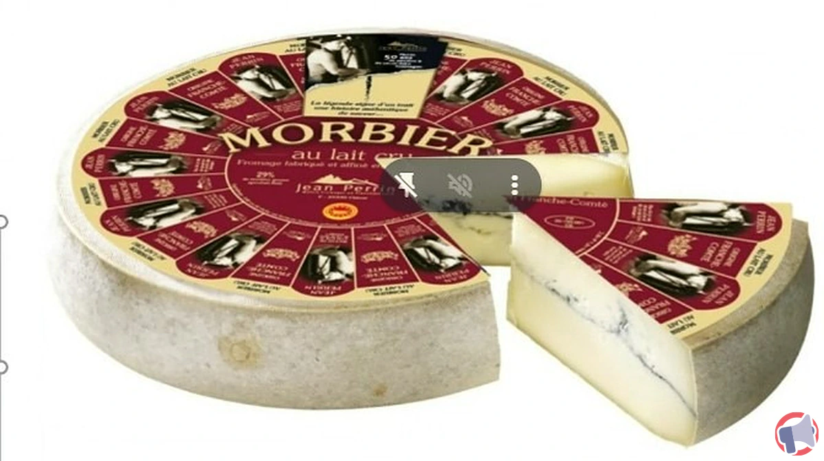 Rappel de produit : Morbier AOP lait cru JEAN PERRIN pour risque microbiologique