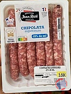 Rappel produit 6 CHIPOLATAS SUPERIEURES -25% DE SEL JEAN ROZE