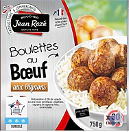 Rappel produit Boulettes au boeuf aux oignons JEAN ROZÉ