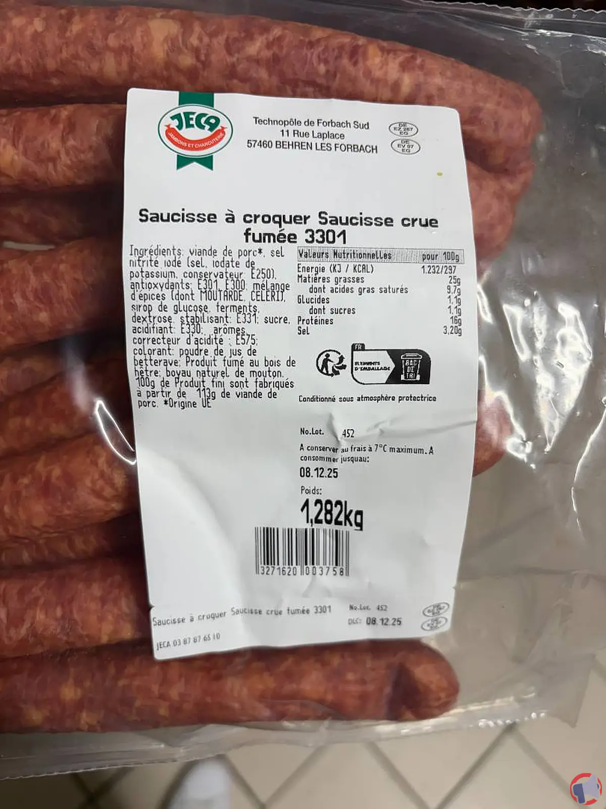 Rappel : Jeca saucisse croquer 13 kg – informations essentielles et précautions à prendre