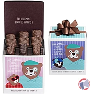 Rappel produit Jeff de Bruges Cube XXL Ours Guimauve