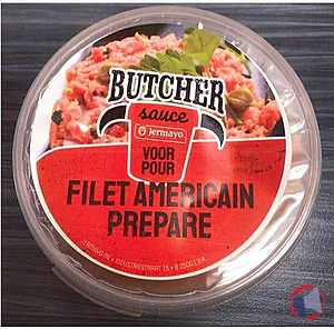 Rappel produit Filet Américain Préparé 150 Grs (Sauce Filet Américain) Jermayo