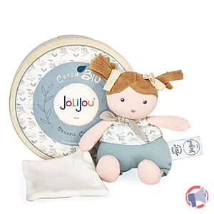 Rappel produit Les JOLIFLORES EN COTON -FLORE AVEC SON DOUDOU -AMANDE JOLIJOU