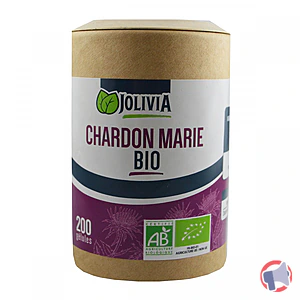 Rappel produit CHARDON MARIE BIO - 200 GÉLULES VÉGÉTALES DE 300 MG Jolivia