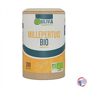 Rappel produit MILLEPERTUIS BIO - 200 GÉLULES VÉGÉTALES DE 250 MG Jolivia