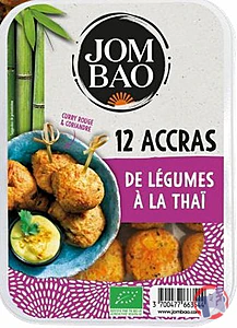 Rappel produit Accras de légumes à la Thaï JOM BAO