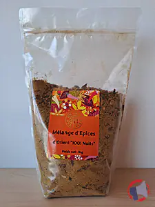 Rappel produit MELANGE EPICES D'ORIENT/1001 NUITS UN JOUR UNE EPICE