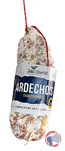 Rappel produit SAUCISSON DE L'ARDECHE IGP VPF Jules Courtial