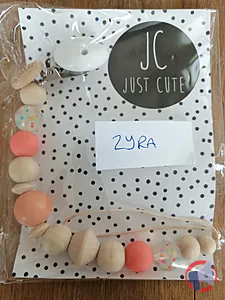 Rappel produit Attache tétine JUST CUTE