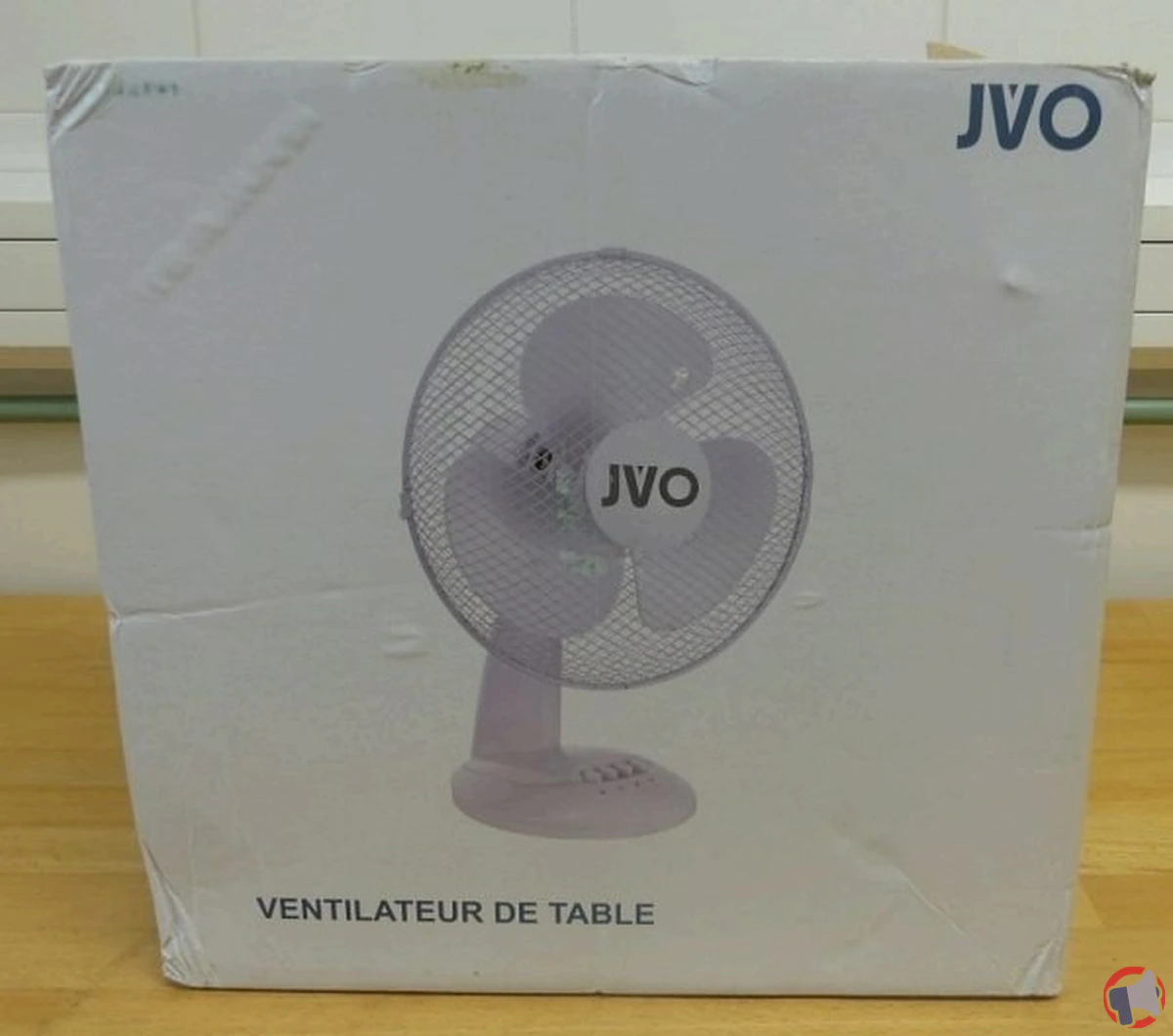 Rappel de ventilateurs de table de la marque JVO : risque de choc électrique