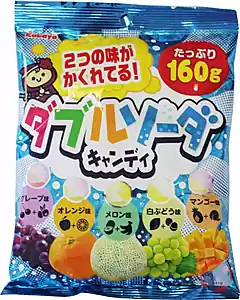 Rappel produit Bonbon double soda KABAYA 140g*(10)(4)_ARRET F en cours KABAYA