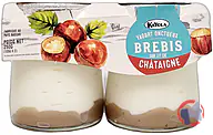 Rappel produit KAYOLA Yaourt onctueux brebis sur lit de châtaigne KAYOLA 125g x2