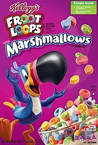 Rappel produit Kellogg's FROOT LOOPS MARSHMALLOW KELLOGG'S